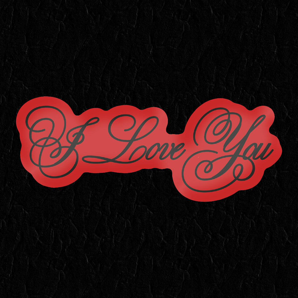I Love You Sticker - Occult Patches & Pins