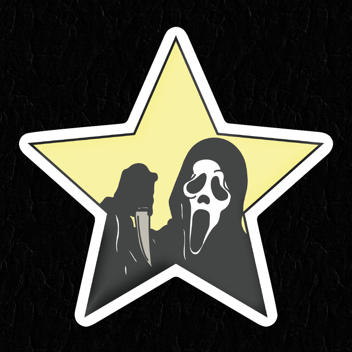 Scream Sticker - Occult Patches & Pins