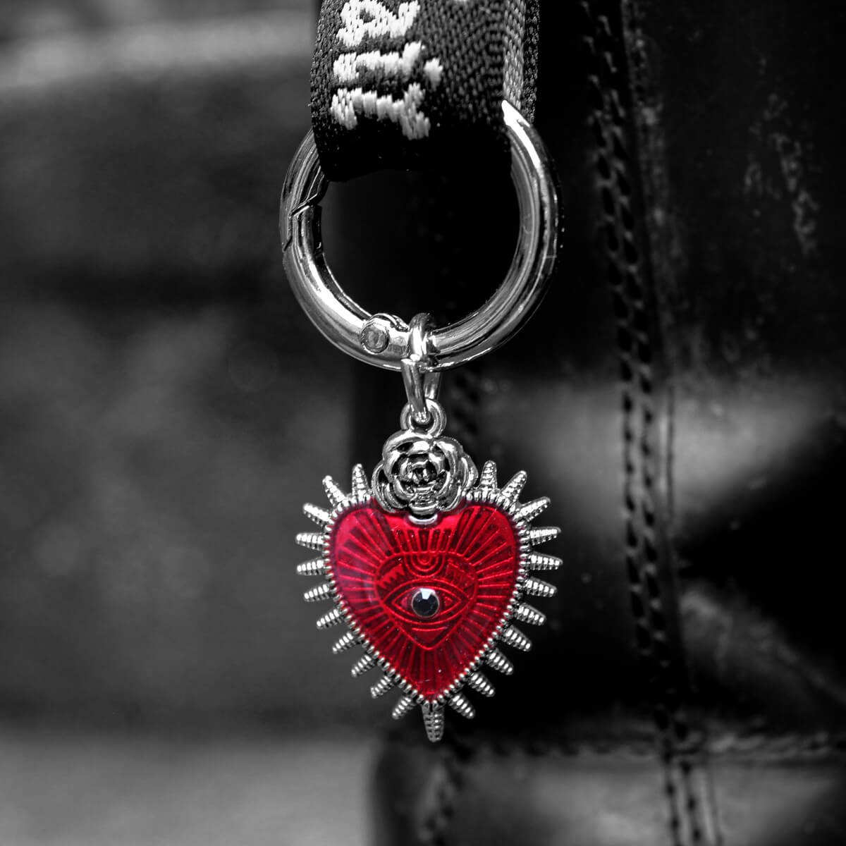 Sacred Heart Boot Charms | Occult Patches & Pins