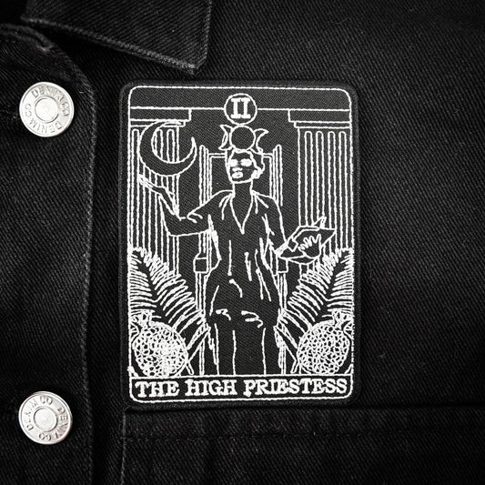 The High Priestess Tarot Patch | Occult Patches & Pins