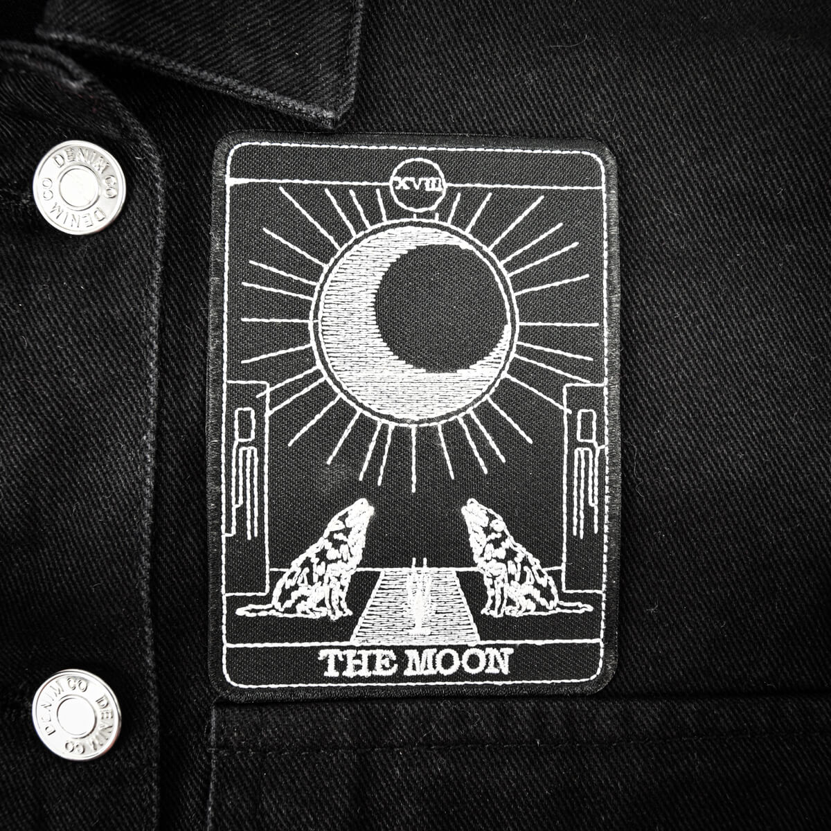 Esoteric Patch The Moon Tarot Patch | Occult Patches & Pins