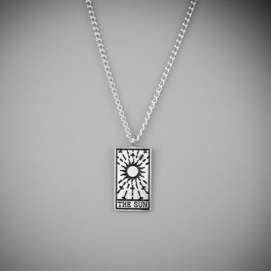 The Sun Tarot Card Necklace