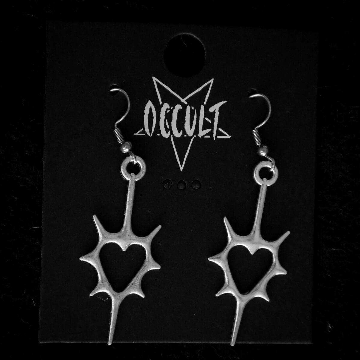 Thorny Heart Earrings