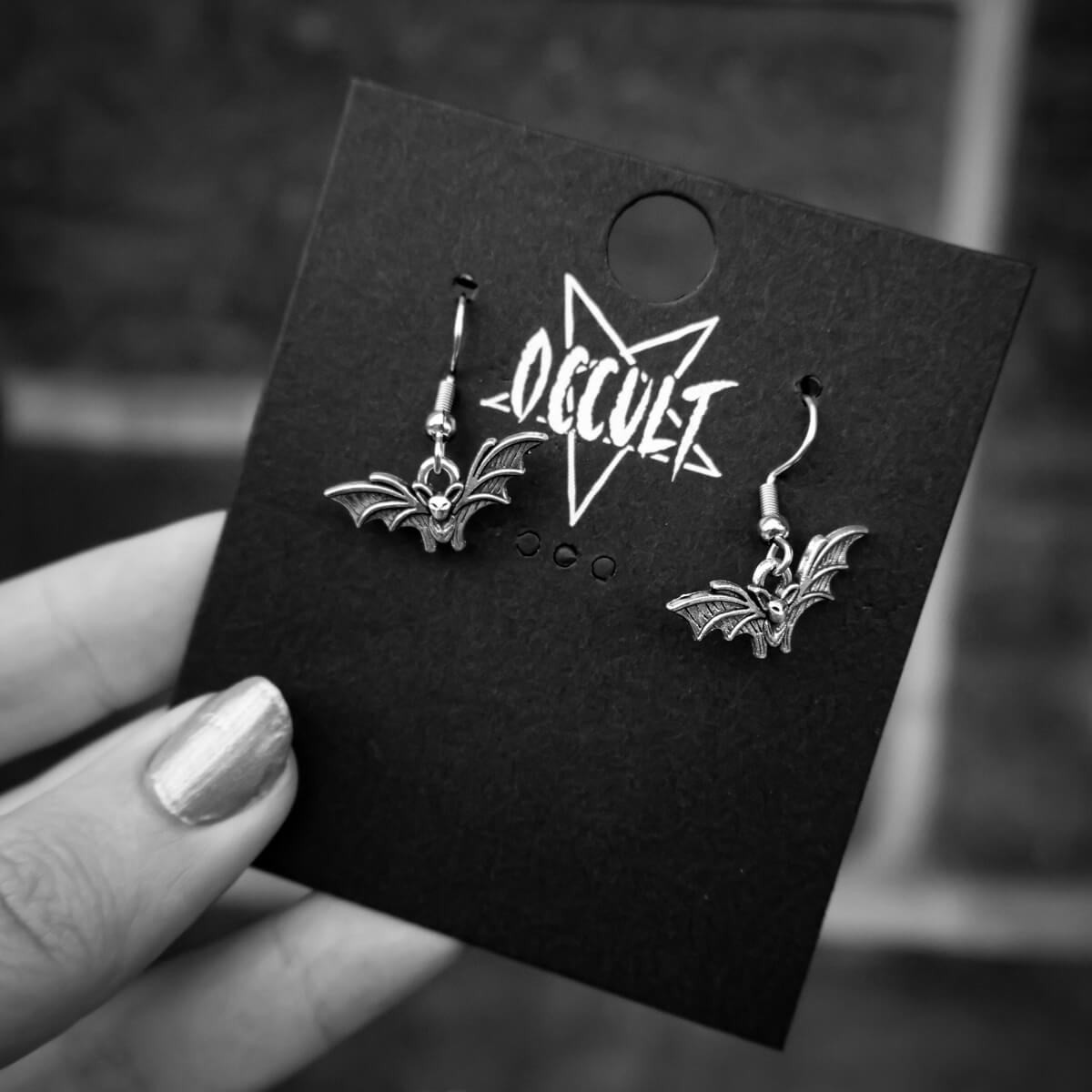 Bat Earrings