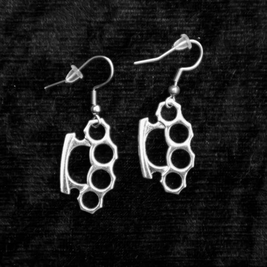 Knuckle Duster Earrings