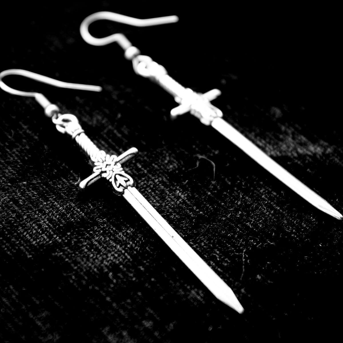 Sword Earrings | Occult Patches Pins