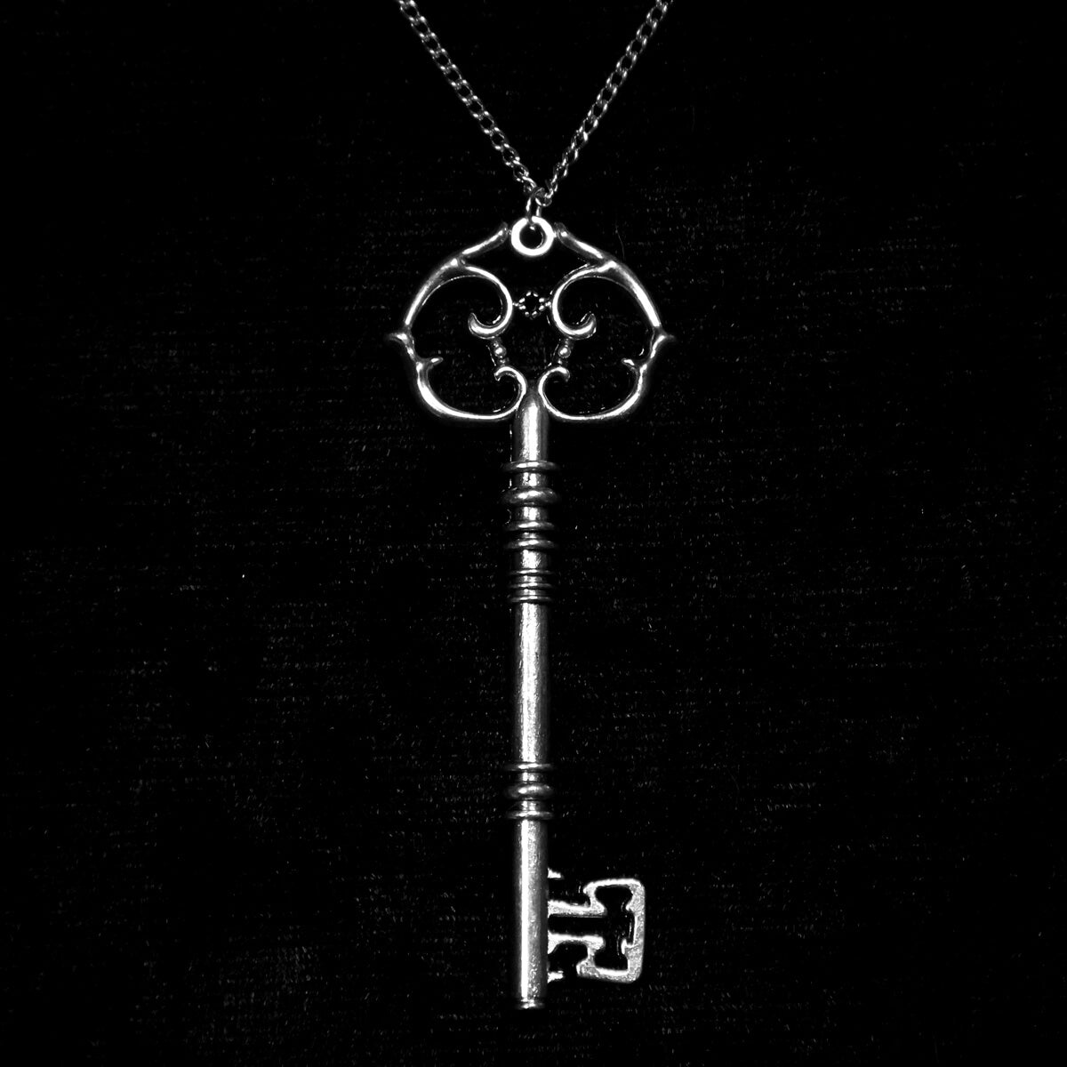 Large Key Necklace • Occult Patches & Pins