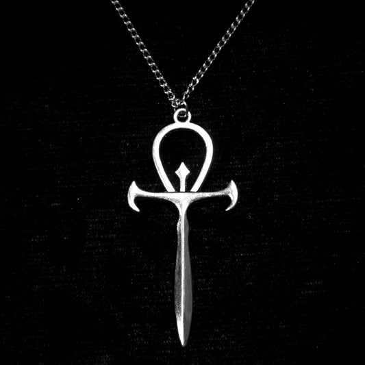 Large Ankh Necklace • Occult Patches & Pins