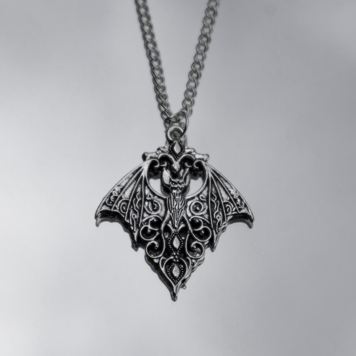 Filigree Bat Necklace