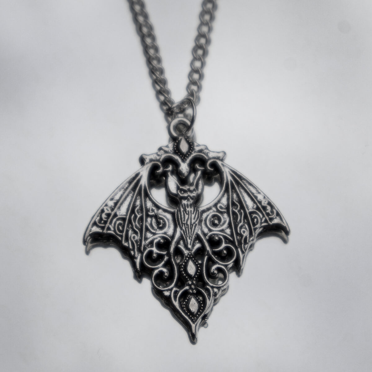 Filigree Bat Necklace