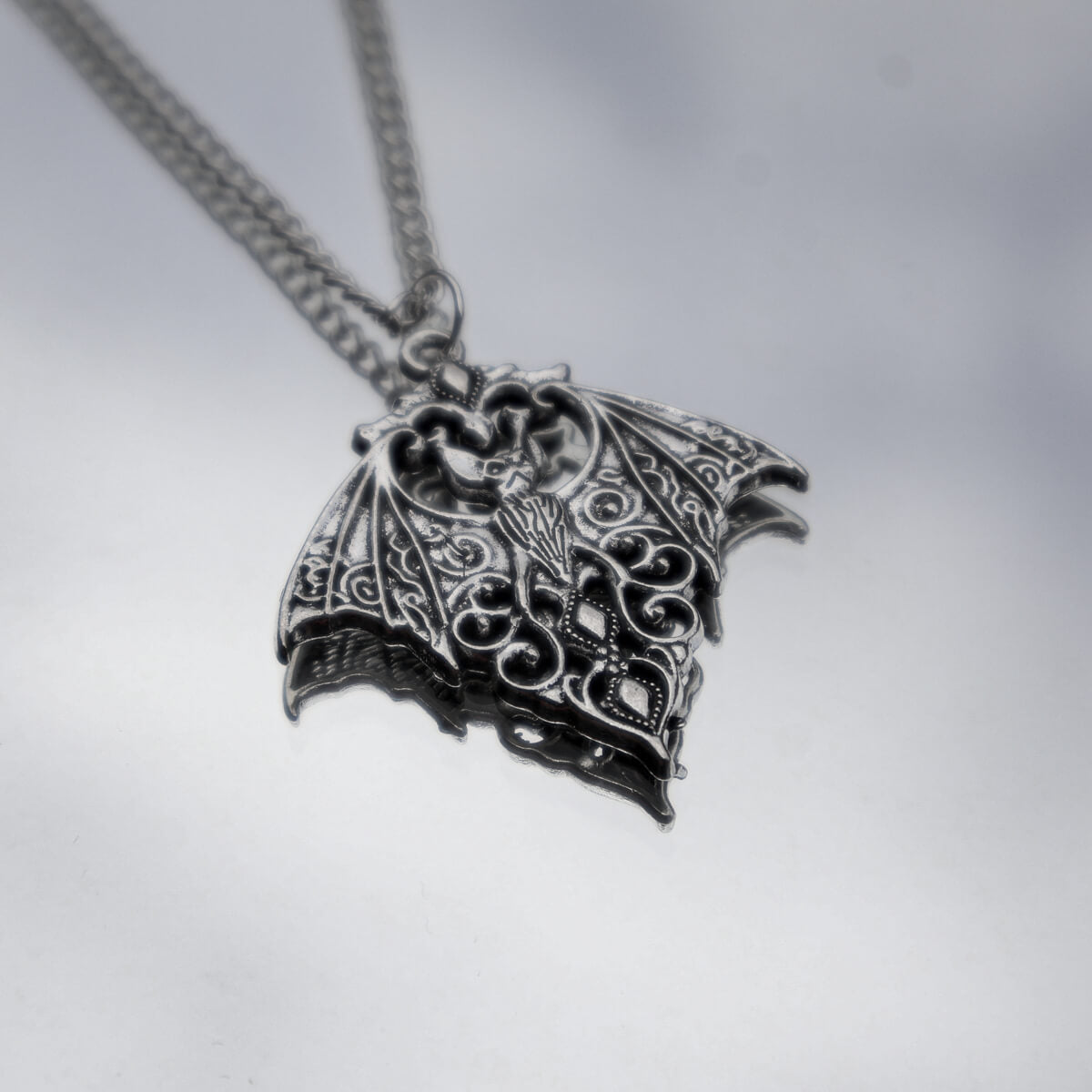 Filigree Bat Necklace