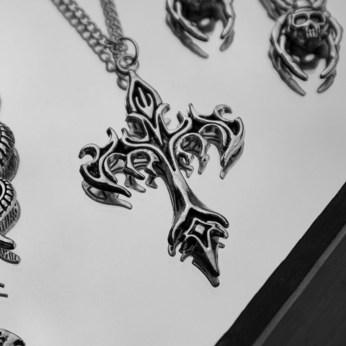 Y2K Cross Necklace