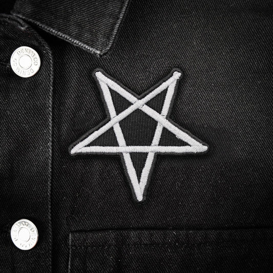 Witchy Pentagram Patch | Occult Patches & Pins