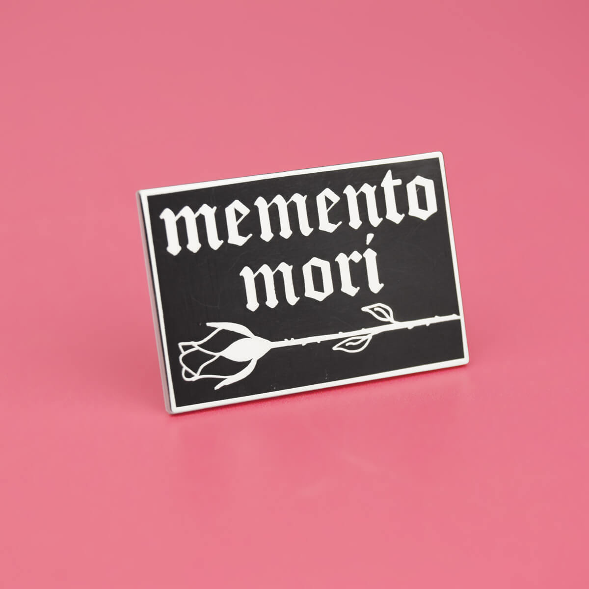 Memento Mori Enamel Pin | Ocult Patches & Pins