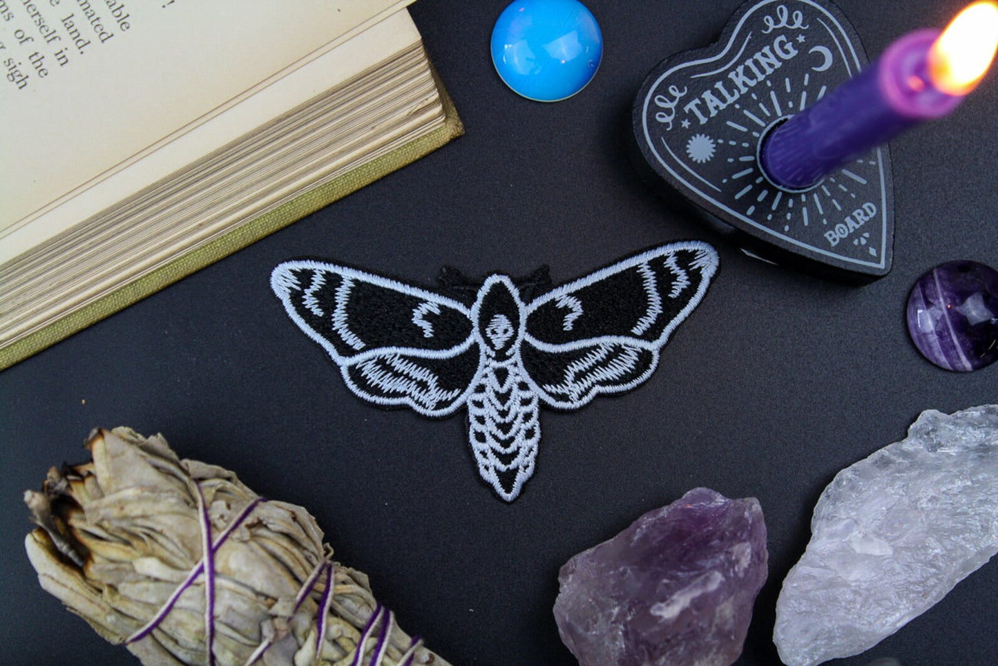 Death's-head Hawkmoth Moth Patch | Occult Patches & Pins