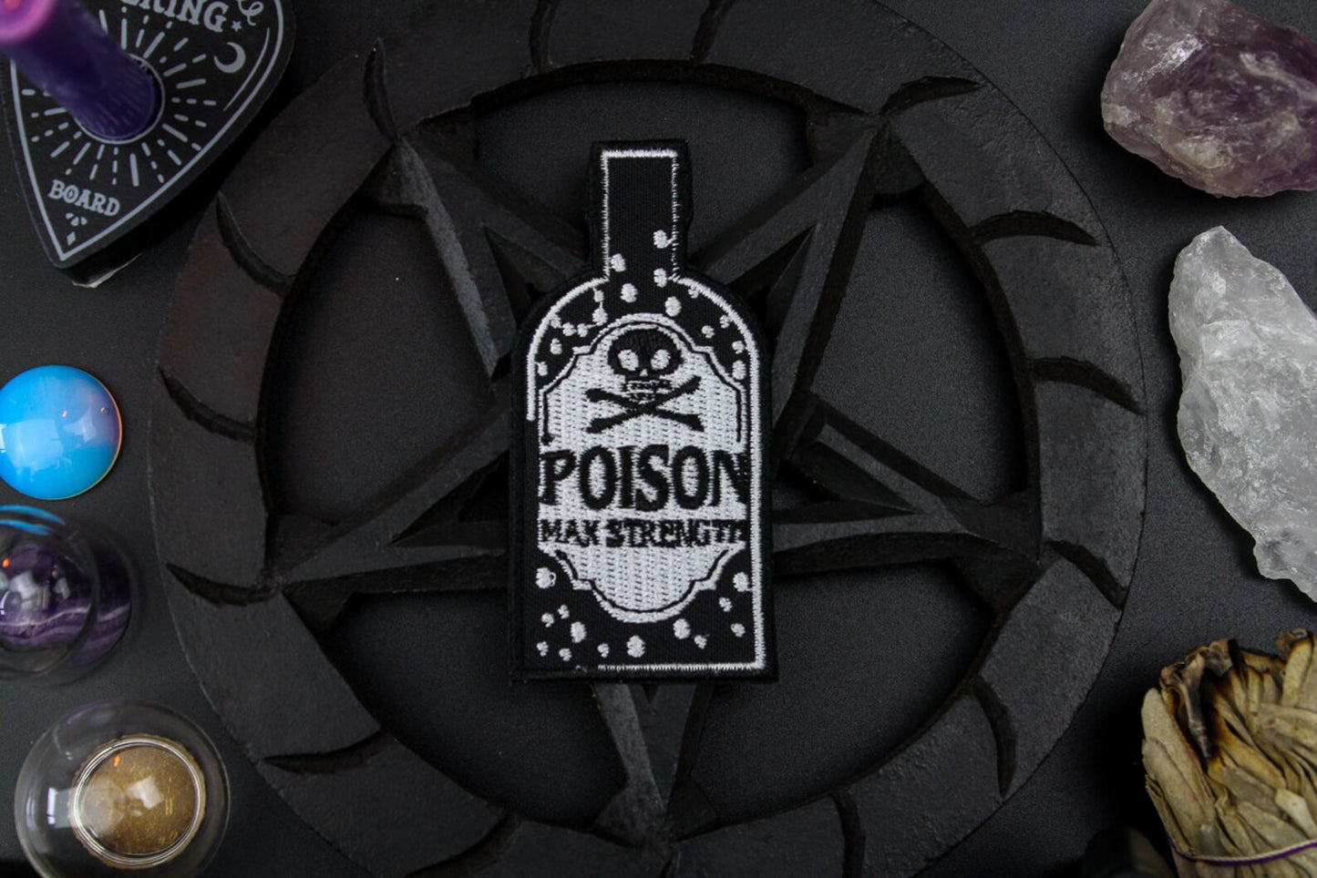 Poison Bottle Patch | Occult Patches & Pins