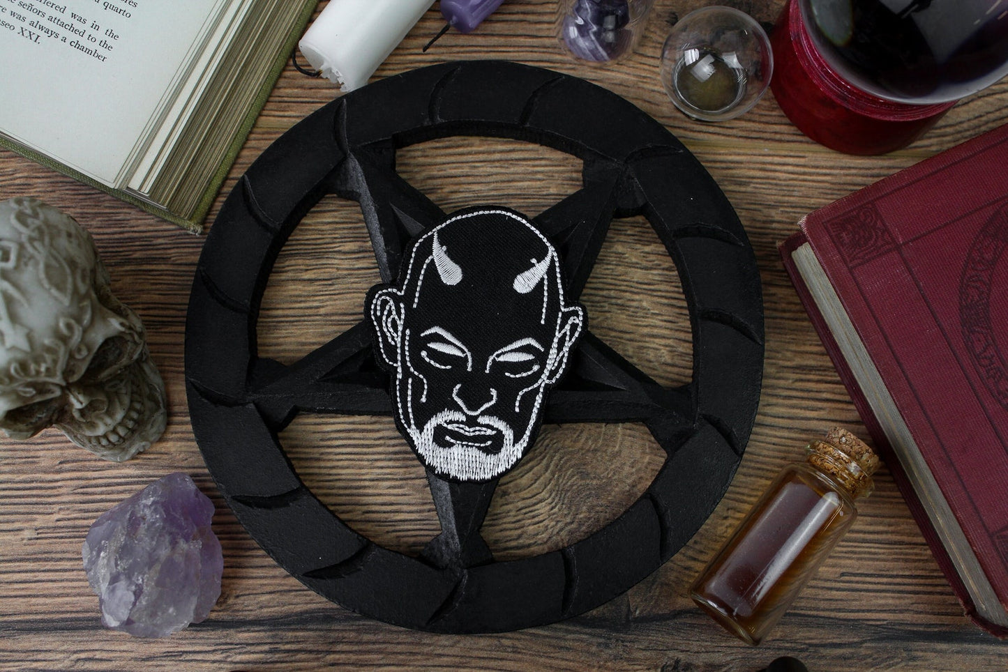 Anton LaVey Patch | Occult Patches & Pins