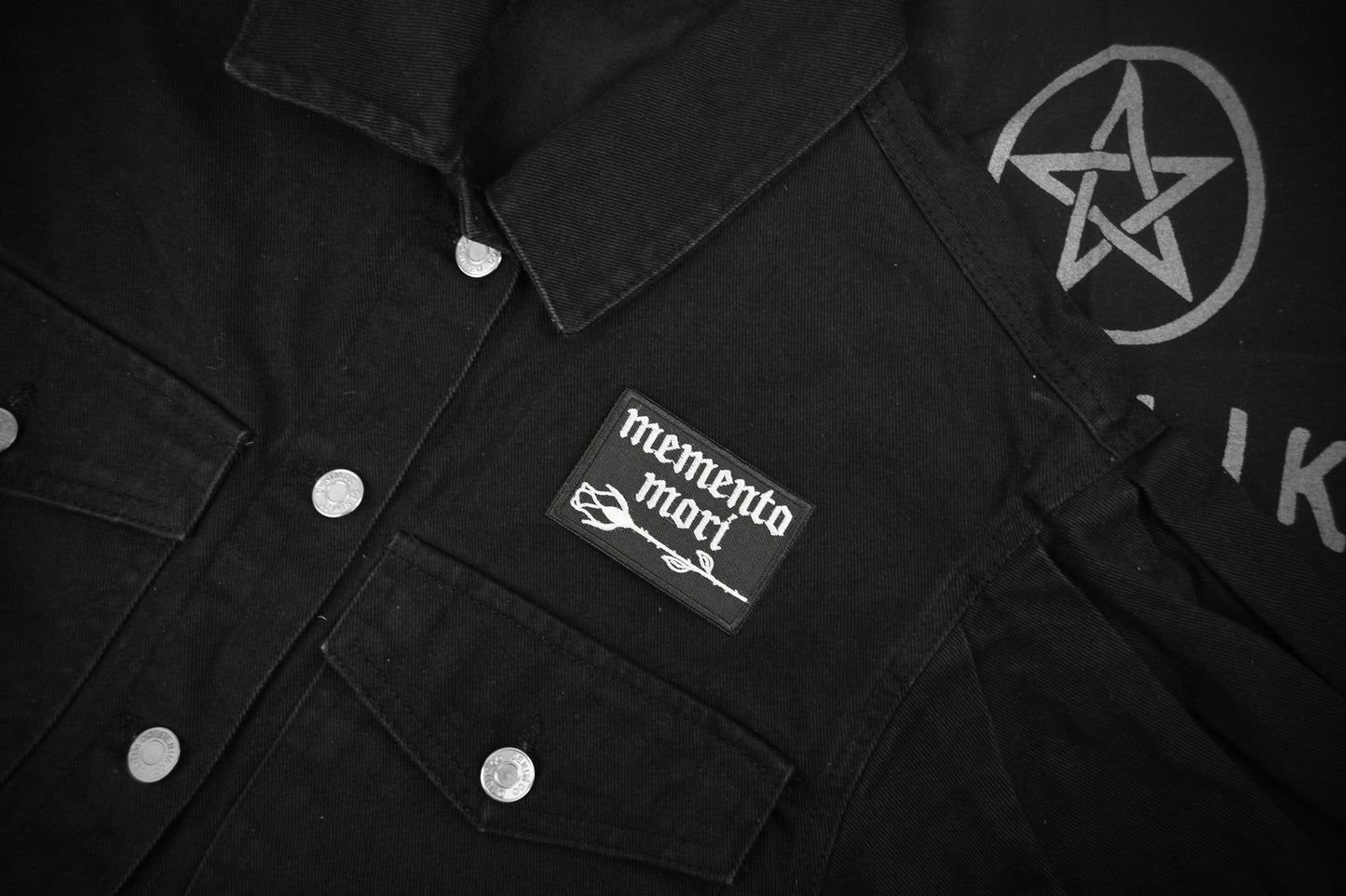 Memento Mori Patch | Occult Patches & Pins