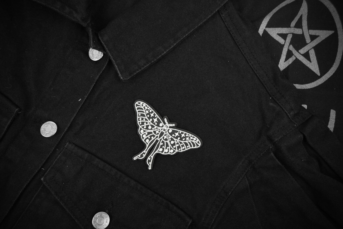 Cosmic Moth Patch | Occult Patches & Pins